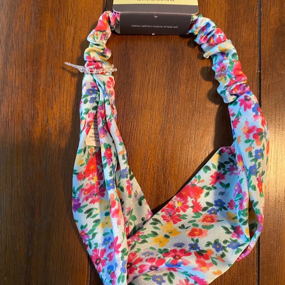 Floral headband